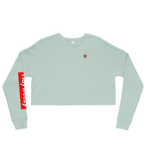 Hayweezy Crop Sweatshirt - Sleeve Logo